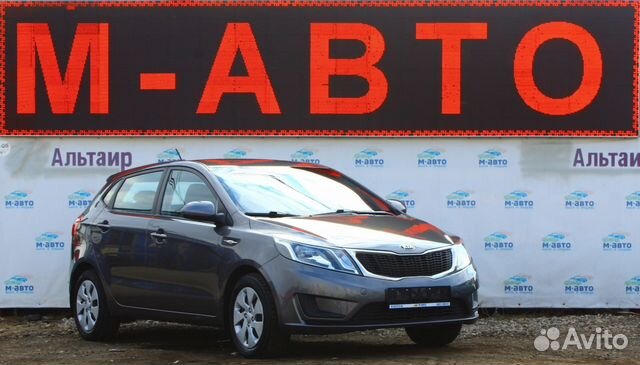 KIA Rio 1.4 МТ, 2014, 77 000 км