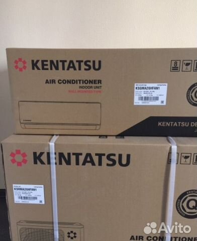 Кондиционеры Kentatsu для помещений 20м² 25м² 35м²