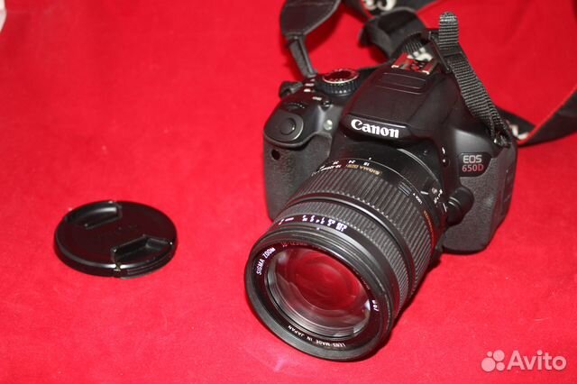 Фотоаппарат Canon EOS 650D +Объектив П14