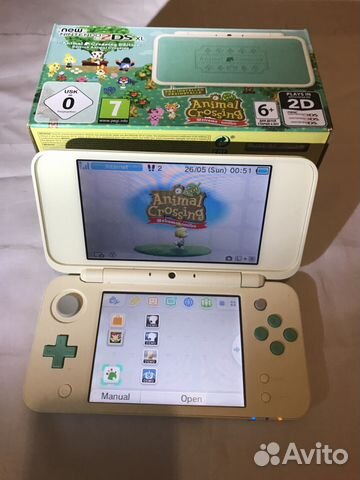 Nintendo 2ds XL animal crossing