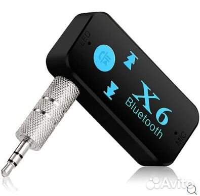 Ресивер aux Bluetooth со слотом для карт