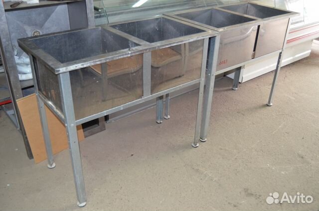 Ванны моечные из нержавеющей стали новые и Б/У