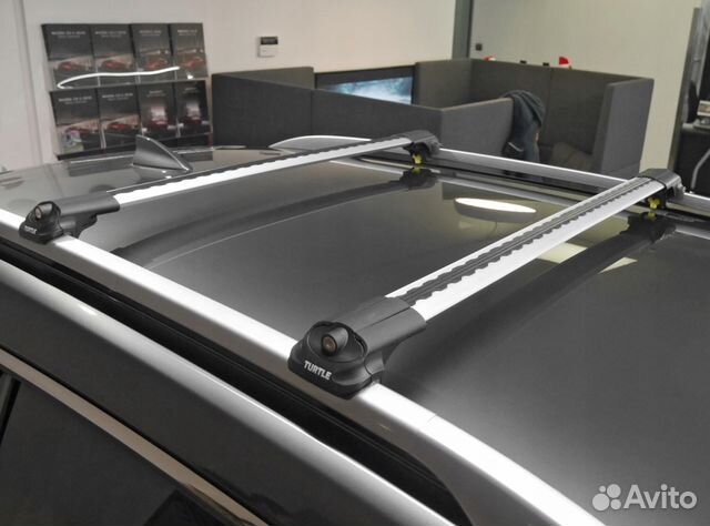 Поперечины turtle AIR 1 для Renault Duster Поперечины turtle AIR 1 для Renault Duster
