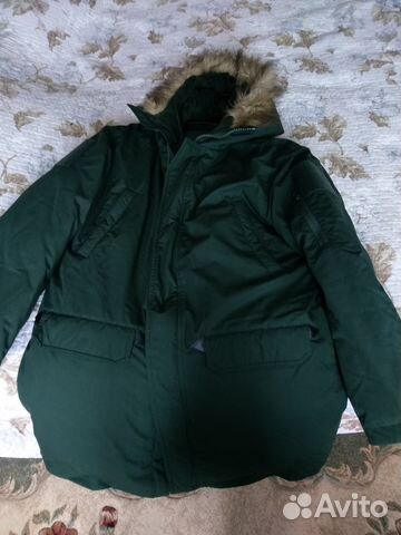 Пуховик военный аляска Пуховик военный аляска