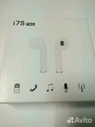 Беспроводные наушники TWS i7S с блютуз