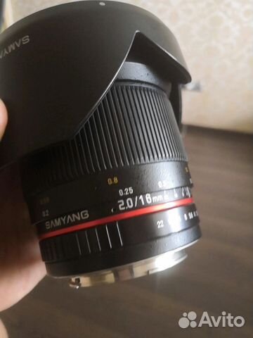 Samyang 2.0 16mm canon EF