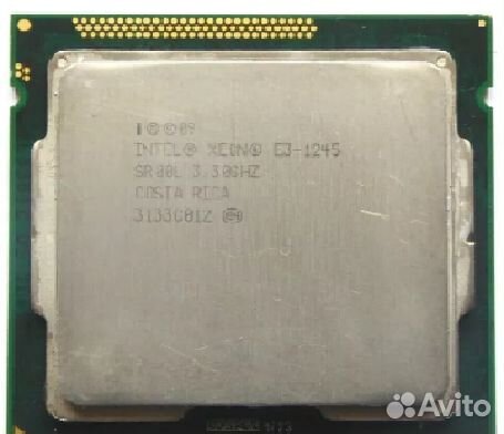 Процессор Intel Xeon e3 1245