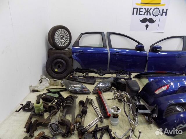 Машинокомплект Ford Focus 2010, 1.8, бензин, МКПП Машинокомплект Ford Focus 2010, 1.8, бензин, МКПП