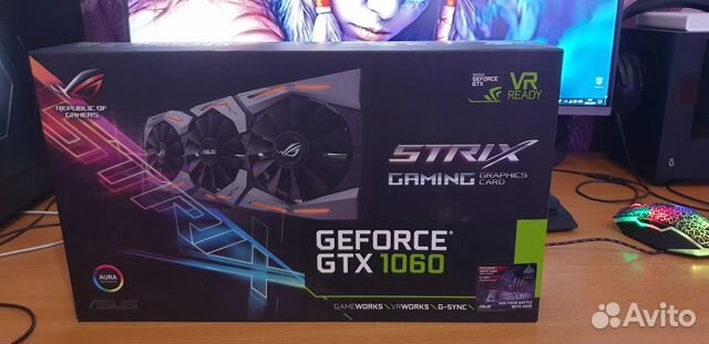 Asus ROG strix GTX 1060 6GB OC