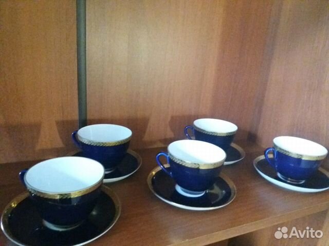 Набор из чашек и блюдцев ифз/лфз СССР