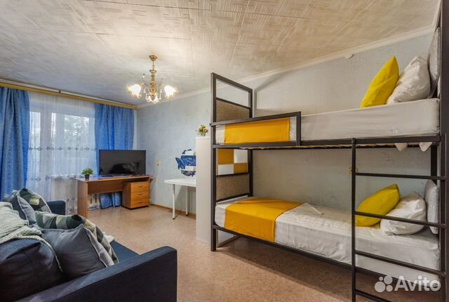 

2-к. квартира, 46 м², 3 кровати