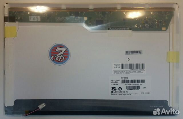 Матрица ноутбука 14.1 1440x900 ccfl LP141WP1 TL B8 Матрица ноутбука 14.1 1440x900 ccfl LP141WP1 TL B8