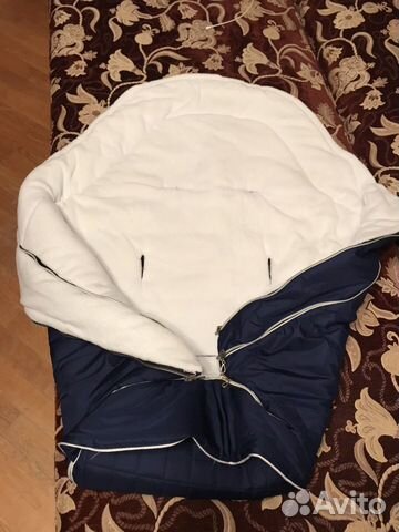 Конверт Esspero в коляску зимний с мех. вкладышем