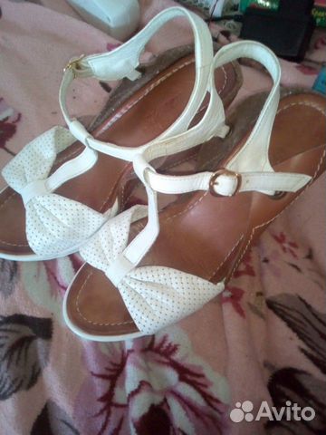 Босоножки кожаные, р.40 Босоножки кожаные, р.40