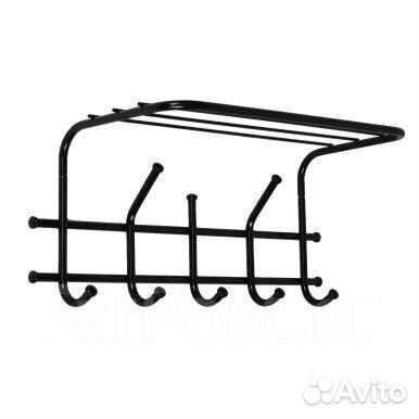 Вешалка настенная с полкой 