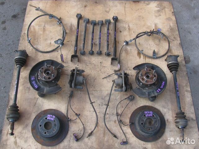 Задняя подвеска Lexus RX300 MCU15 1MZ Задняя подвеска Lexus RX300 MCU15 1MZ