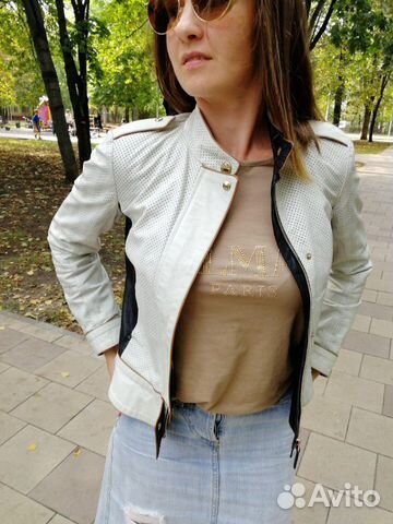 Куртка кожаная Gucci оригинал с перфорацией Куртка кожаная Gucci оригинал с перфорацией