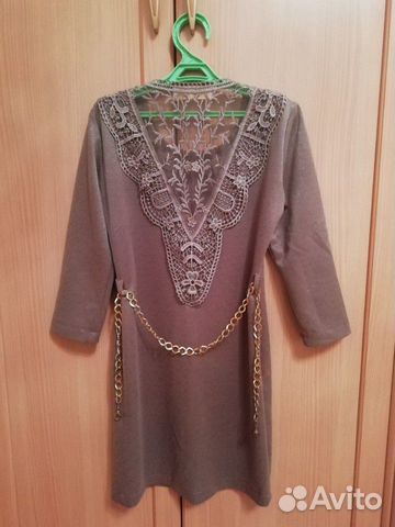 Нарядное платье (туника) для девочки