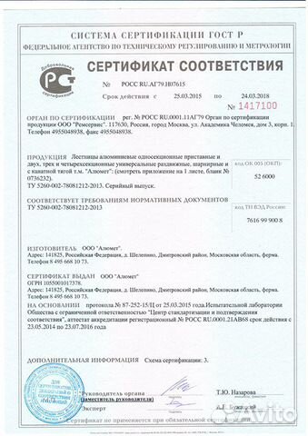 Профессиональная лестница alumet P3 9308