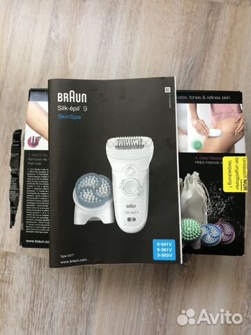 Эпилятор Braun Silk-pil 9 SkinSpa 9-961V Эпилятор Braun Silk-pil 9 SkinSpa 9-961V
