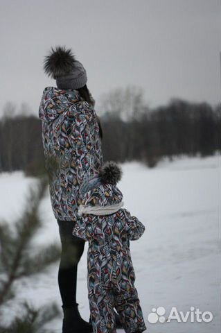 Куртка и комбинезон family look Куртка и комбинезон family look