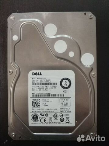 Серверные жесткие диски SAS 3тб Toshiba, Hitachi