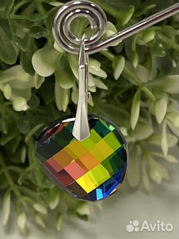 Серьги Сваровски