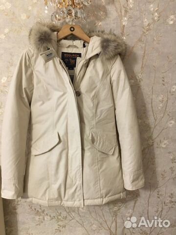 Фирменная парка для девочки woolrich