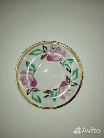 Фарфоровые винтажные тарелки СССР