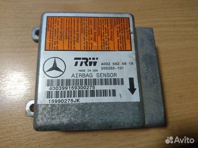 Блок управления Air Bag Mercedes ML W163 Блок управления Air Bag Mercedes ML W163