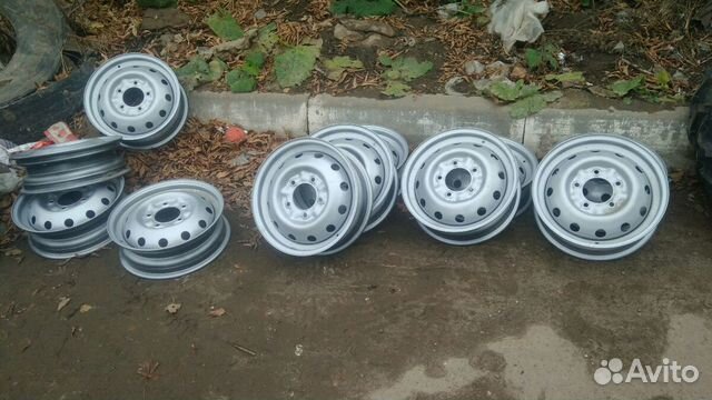 Диски 16 дюймов тзск LADA 4x4 niva серый узкий