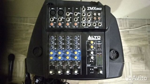 Микшерный пульт альто-alto ZMX862 Микшерный пульт альто-alto ZMX862