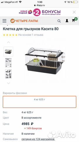 Карликовый кролик с клеткой купить на Зозу.ру - фотография № 2