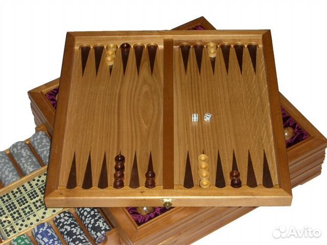 Игровой набор: шахматы, шашки, нарды и другие игры