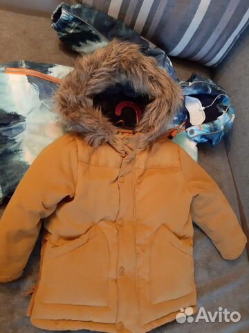 Парка пуховик Zara 2/3 года Парка пуховик Zara 2/3 года