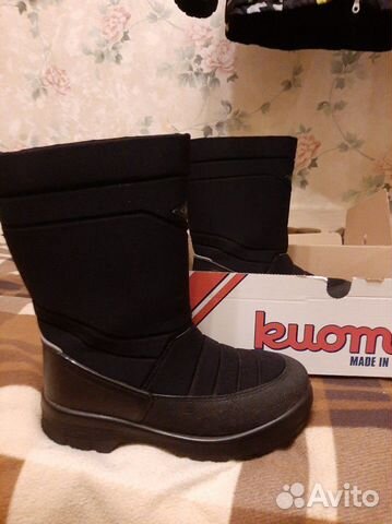 Сапоги Kuoma, 37 размер, чёрные, б/у Сапоги Kuoma, 37 размер, чёрные, б/у