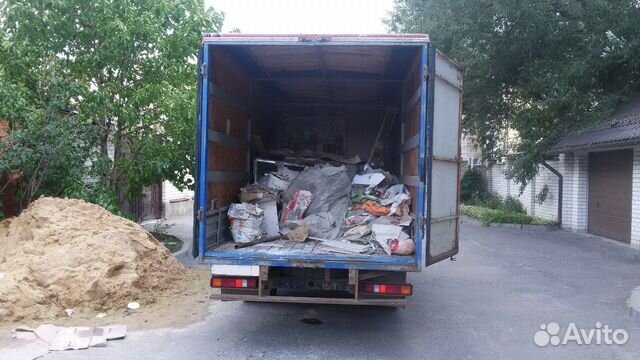 Вывоз мусора на свалку