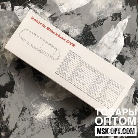 Видеорегистратор зеркало с камерой заднего вида