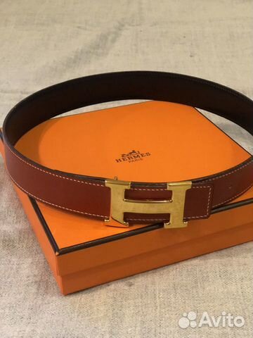 Hermes винтажный ремень