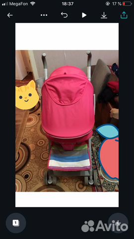 Детская коляска трость