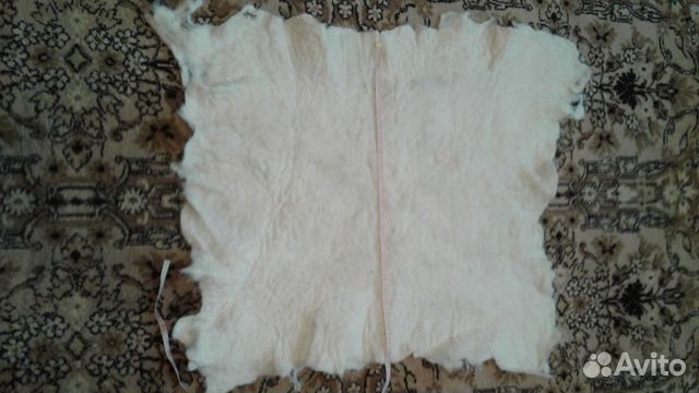 Собачья шерсть.Полотно валяное из собачей шерсти