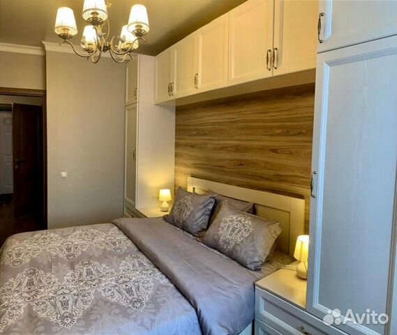 

1-к. квартира, 44 м², 2 кровати
