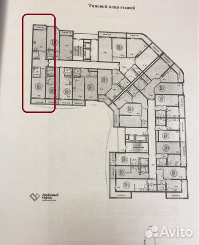1-к квартира, 60.3 м², 5/17 эт.
