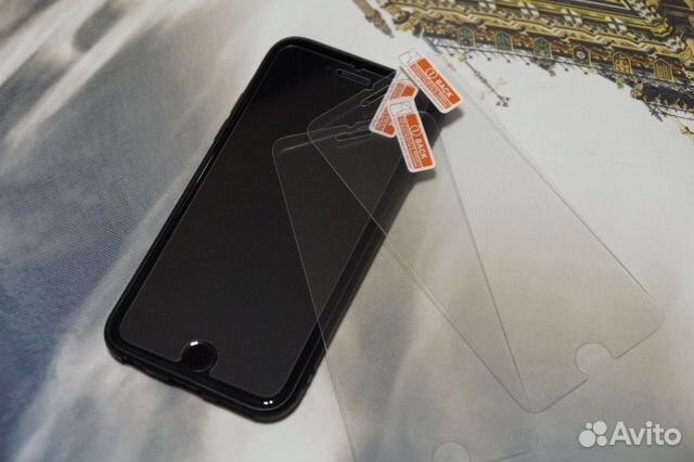 Стекло на iPhone 7,8 (+бесплатно наклею)