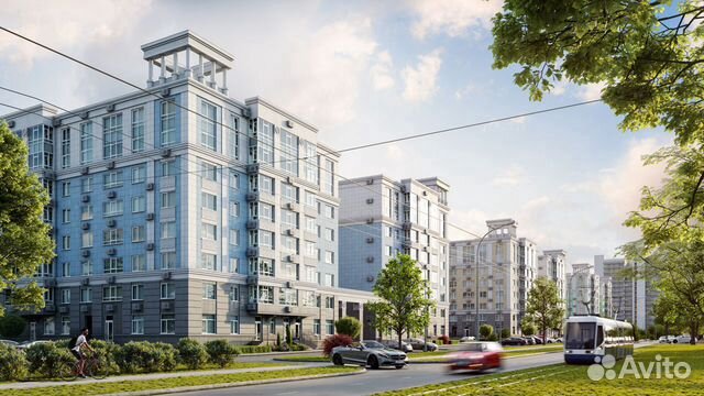 3-к квартира, 73.8 м², 6/8 эт.
