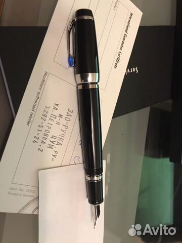 Ручка Mont Blanc Boheme sapphire fountain 25130 Ручка Mont Blanc Boheme sapphire fountain 25130