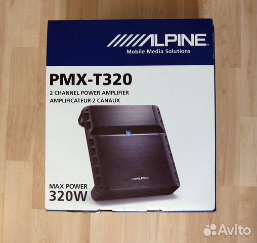 Усилитель 2-канальный Alpine PMX-T320