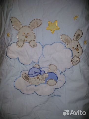 Комплект белья и бортики в кроватку