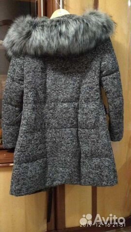 Куртка теплая зимняя, шапка и снуд Куртка теплая зимняя, шапка и снуд