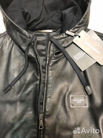 Кожаная куртка Dolce Gabbana, оригинал, Италия Кожаная куртка Dolce Gabbana, оригинал, Италия